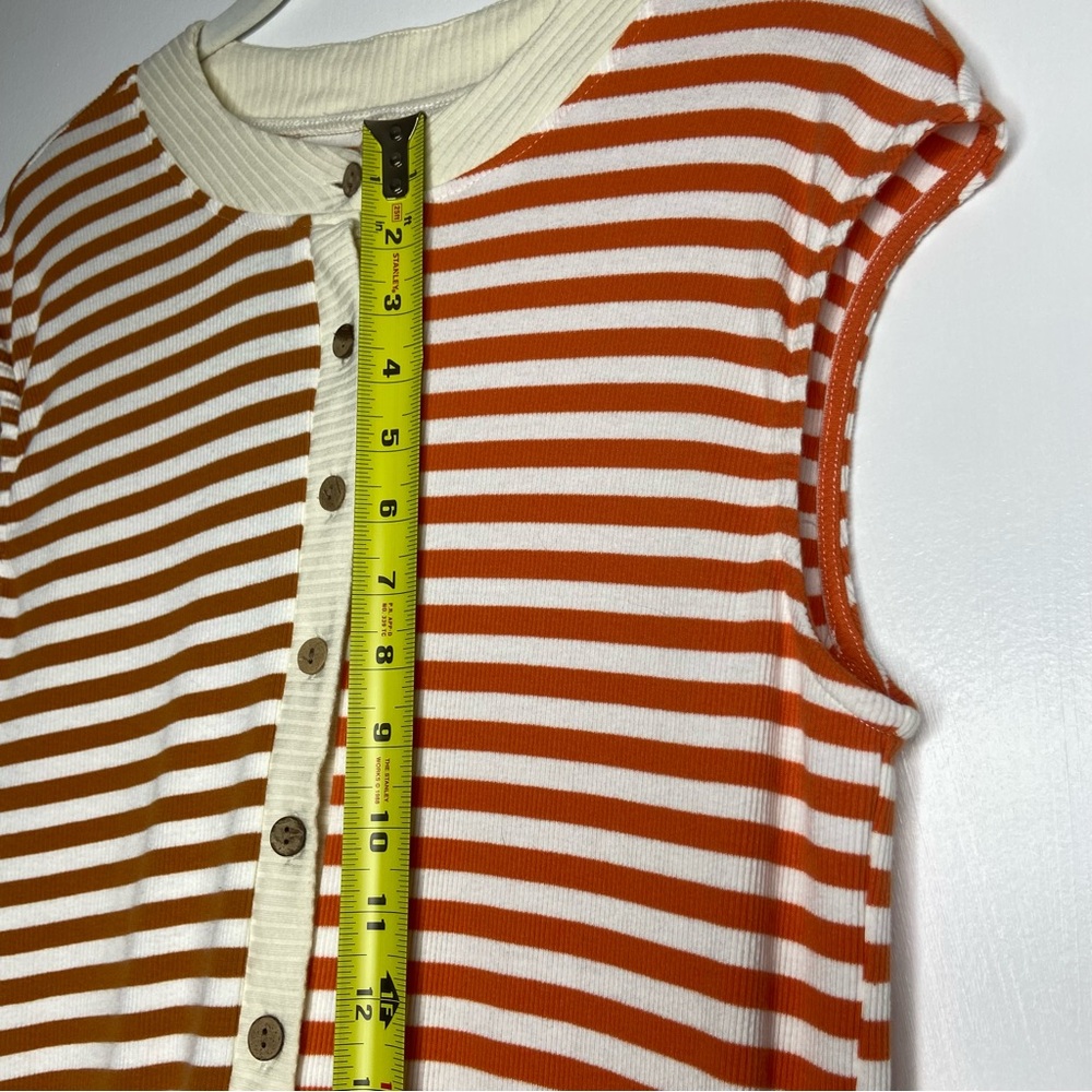 Three Bird Nest Daphne Striped Wide Leg Jumpsuit Small - Picture 6 of 7